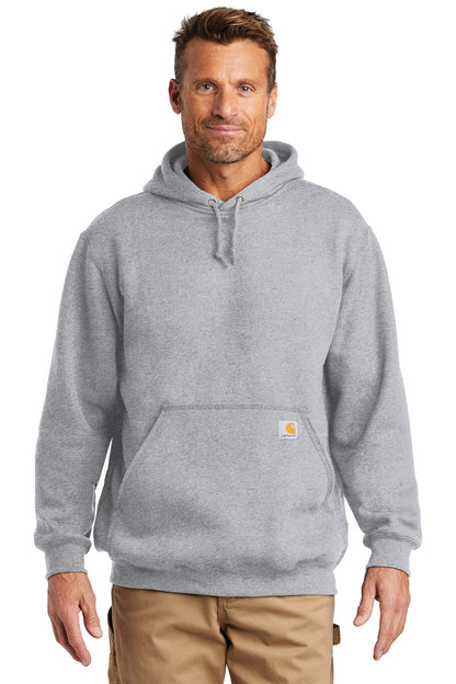 Carhartt  Midweight Hooded Sweatshirt. CTK121 Heather Grey