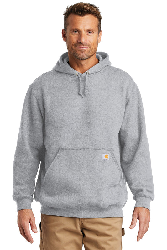 Carhartt  Midweight Hooded Sweatshirt. CTK121 Heather Grey