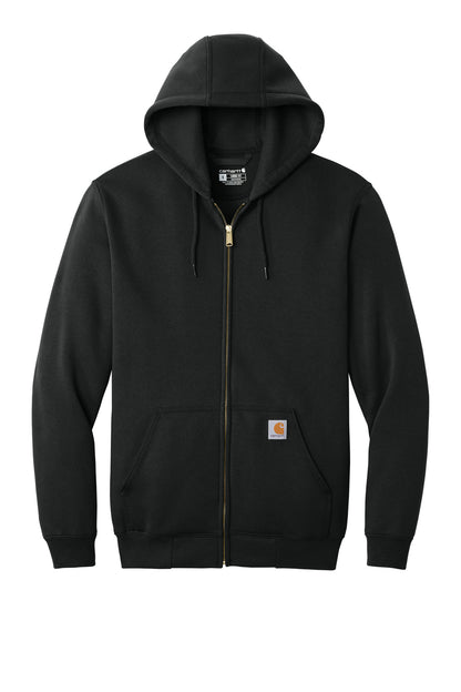 Carhartt  Midweight Hooded Zip-Front Sweatshirt. CTK122 Black