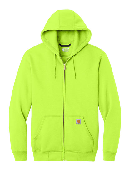 Carhartt  Midweight Hooded Zip-Front Sweatshirt. CTK122 Brite Lime
