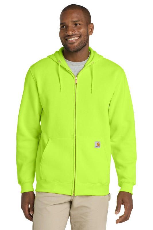 Carhartt  Midweight Hooded Zip-Front Sweatshirt. CTK122 Brite Lime