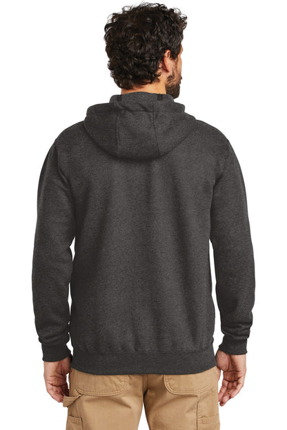 Carhartt  Midweight Hooded Zip-Front Sweatshirt. CTK122 Carbon Heather