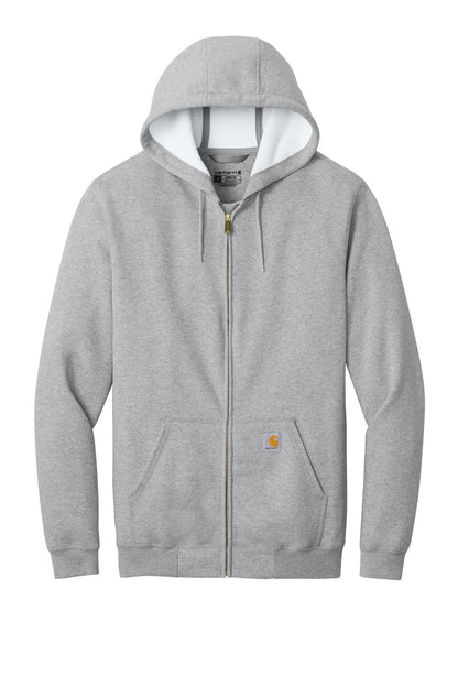 Carhartt Midweight Hooded Zip-Front Sweatshirt CTK122 Heather Grey