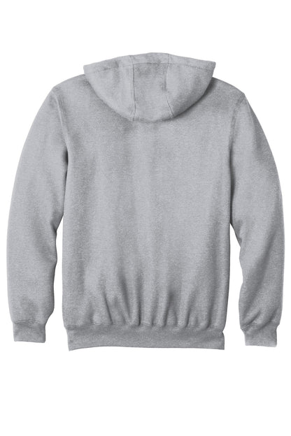 Carhartt  Midweight Hooded Zip-Front Sweatshirt. CTK122 Heather Grey