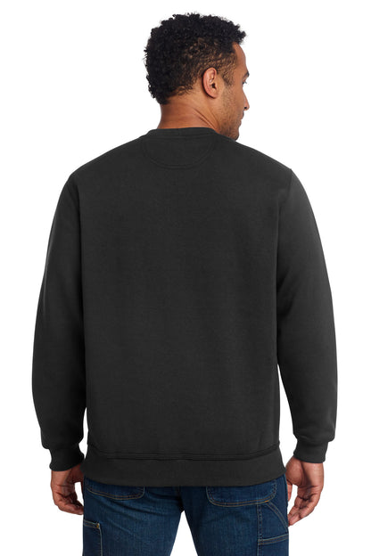 Carhartt Midweight Crewneck Sweatshirt CTK124 Black