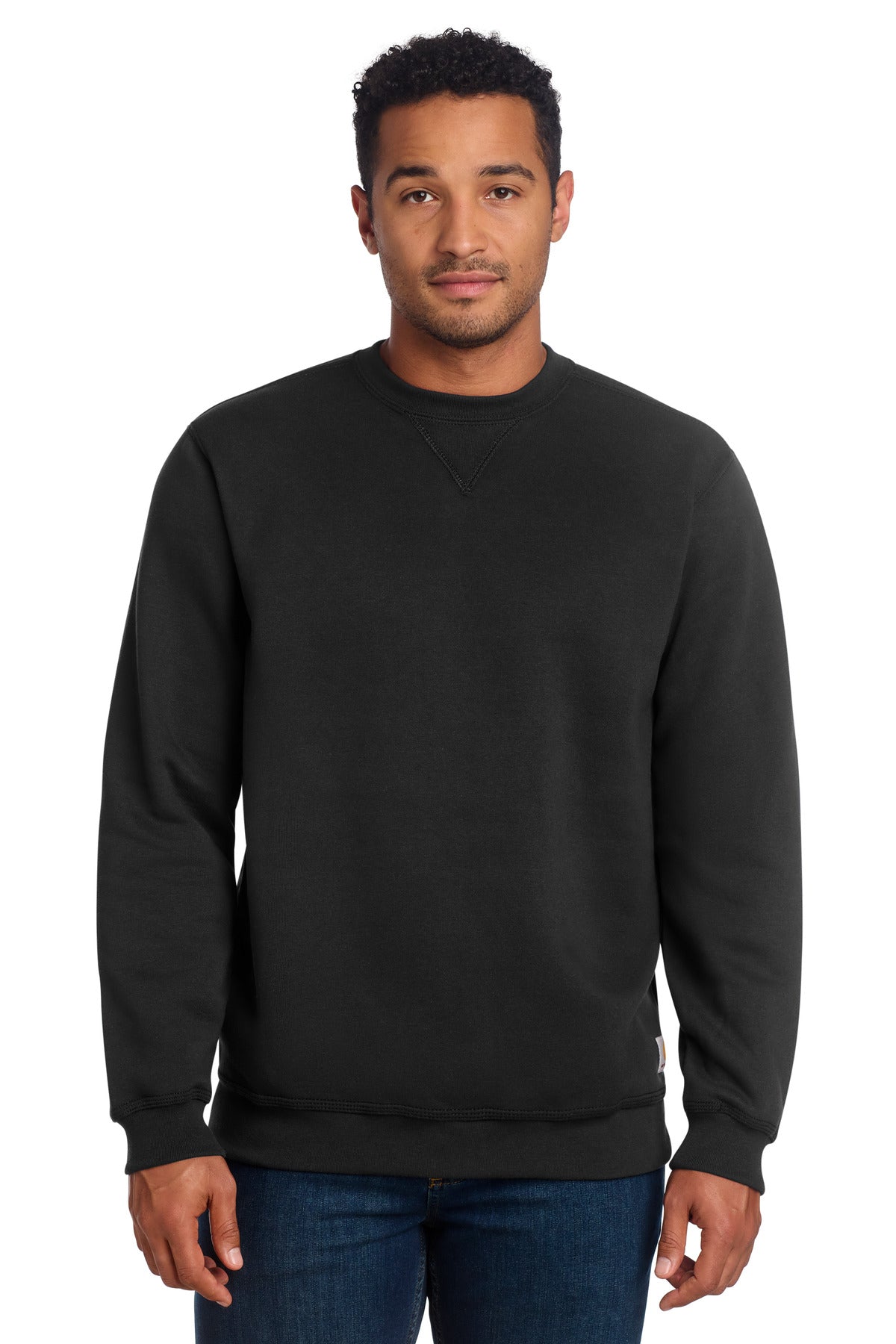 Carhartt Midweight Crewneck Sweatshirt CTK124 Black