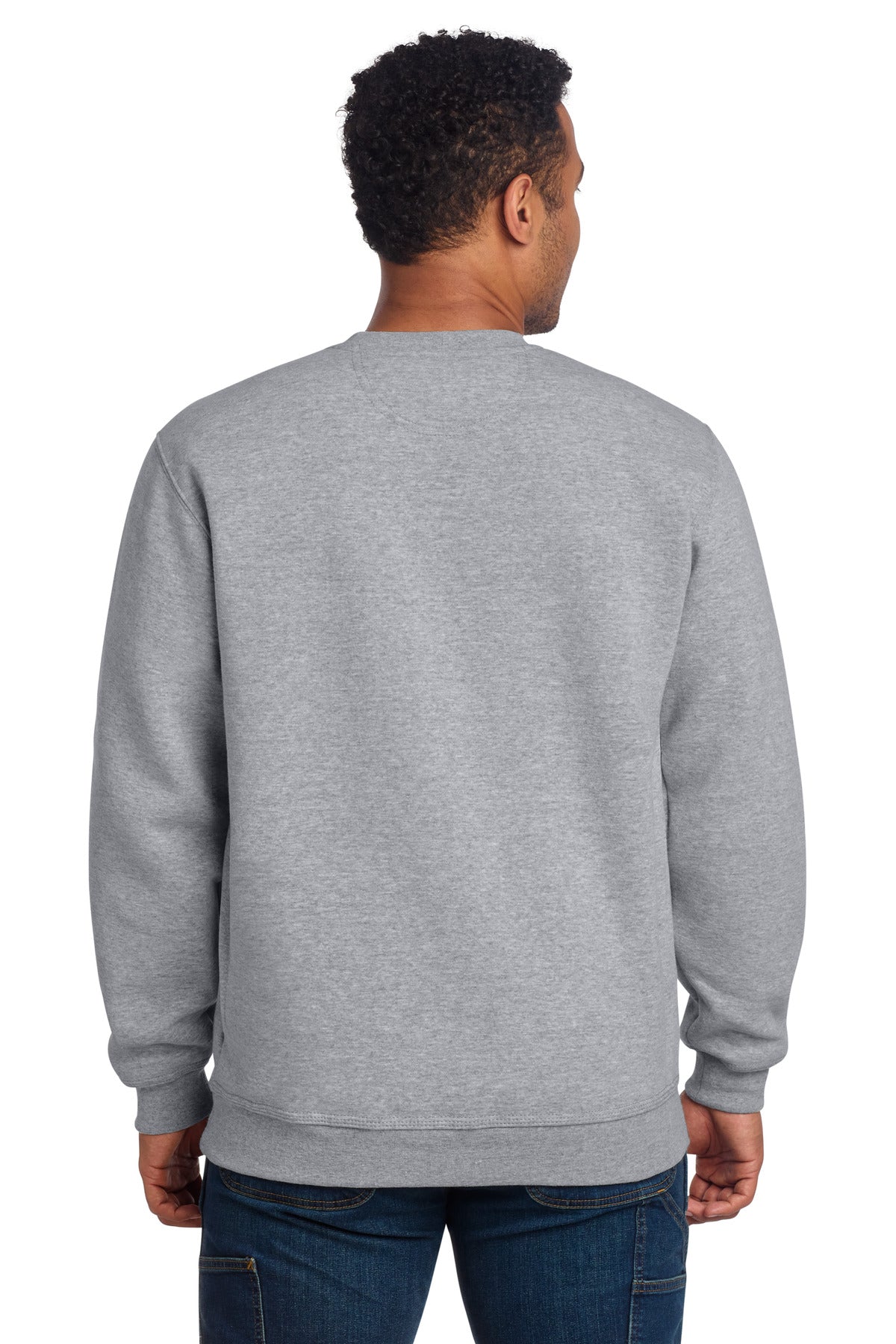Carhartt Midweight Crewneck Sweatshirt CTK124 Heather Grey