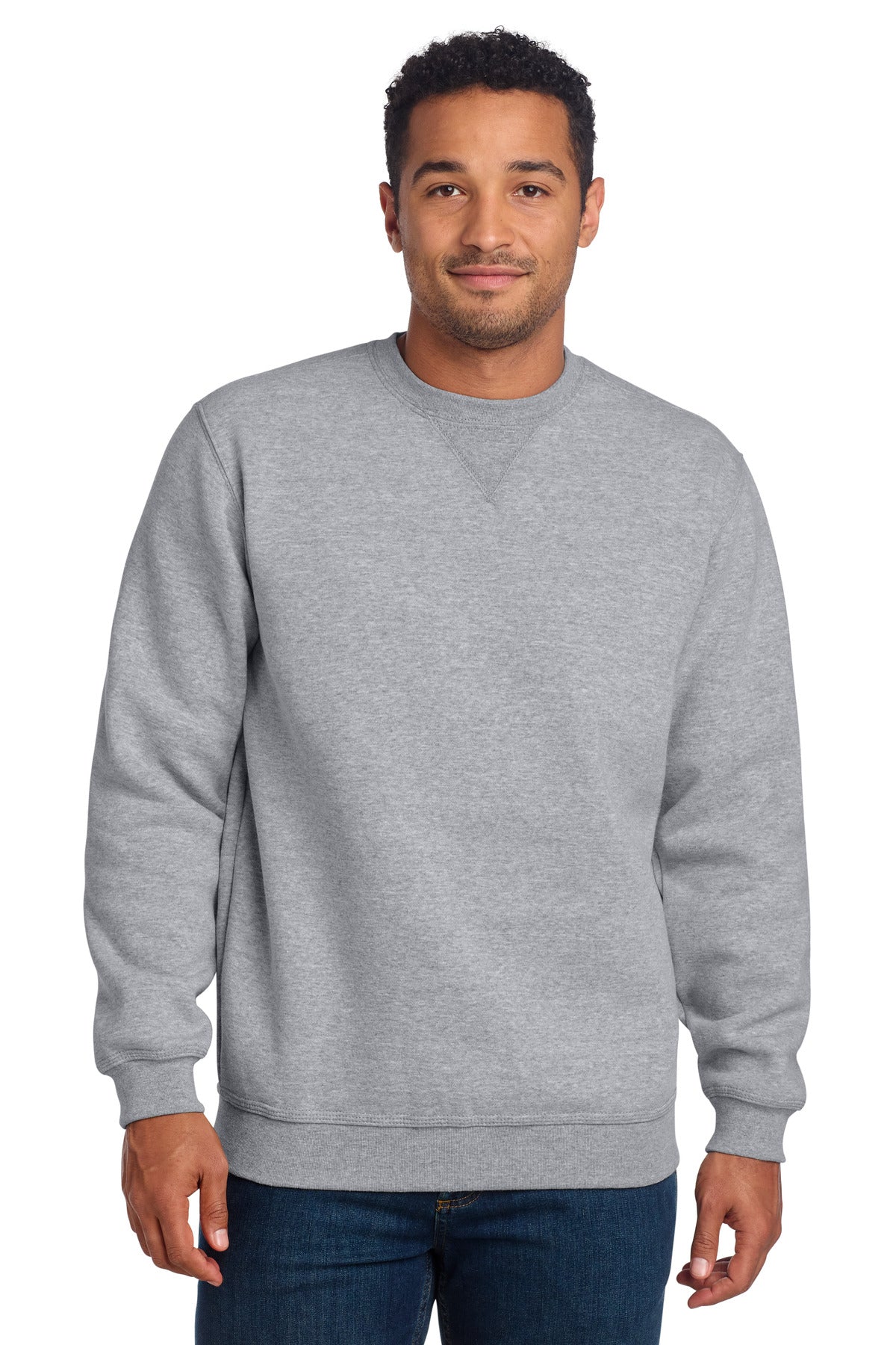 Carhartt Midweight Crewneck Sweatshirt CTK124 Heather Grey
