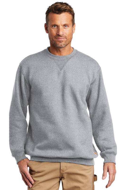 Carhartt  Midweight Crewneck Sweatshirt. CTK124 Heather Grey