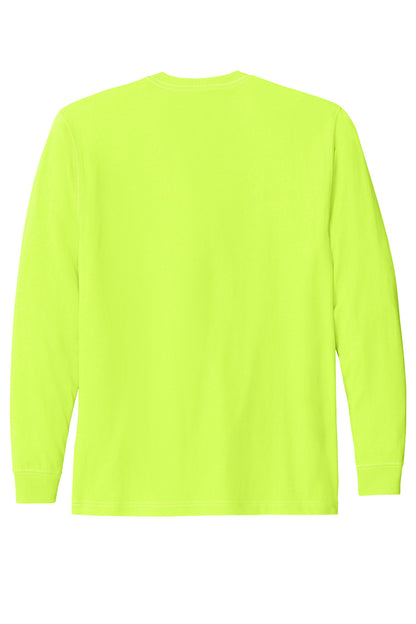 Carhartt Workwear Pocket Long Sleeve T-Shirt CTK126 Brite Lime