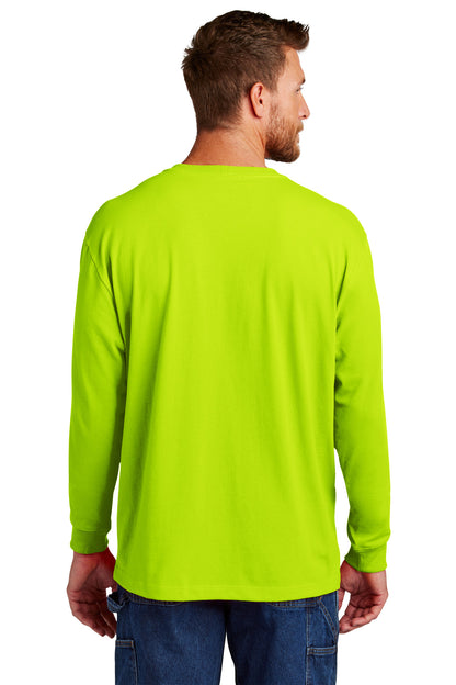 Carhartt Workwear Pocket Long Sleeve T-Shirt CTK126 Brite Lime