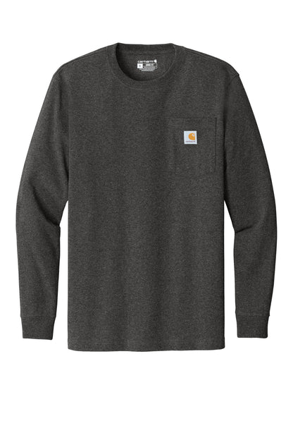 Carhartt Workwear Pocket Long Sleeve T-Shirt CTK126 Carbon Heather