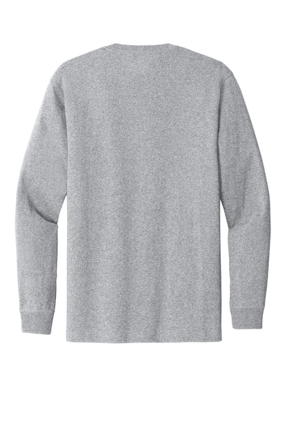 Carhartt Workwear Pocket Long Sleeve T-Shirt CTK126 Heather Grey