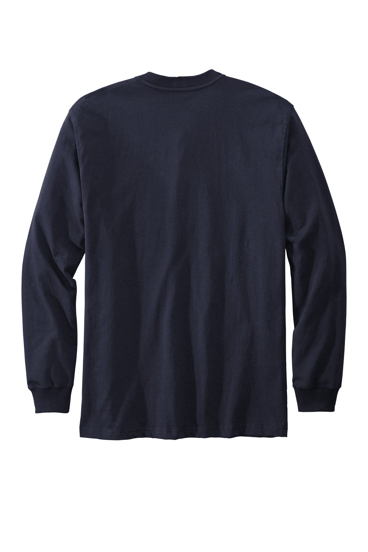 Carhartt Long Sleeve Henley T-Shirt CTK128 Navy