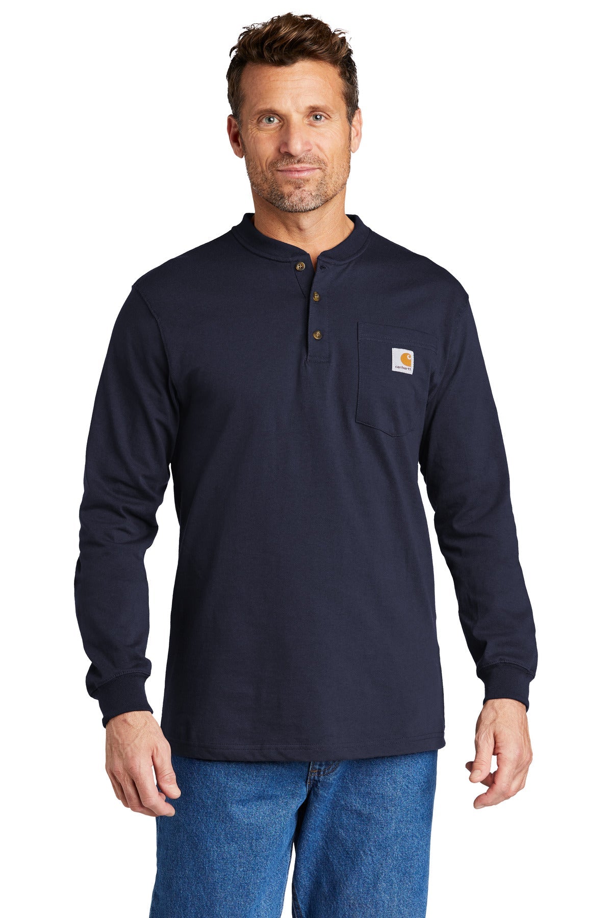 Carhartt Long Sleeve Henley T-Shirt image 1