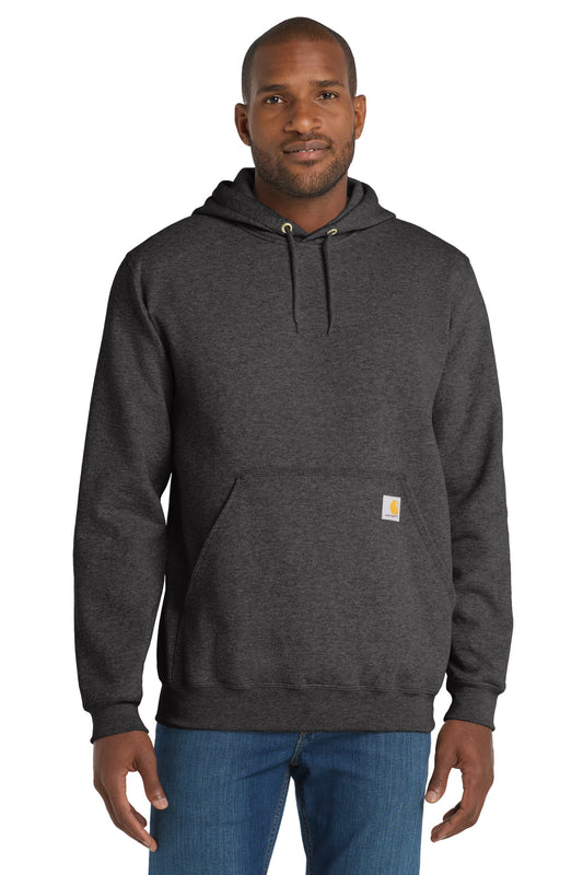Carhartt Midweight Hooded Logo Sweatshirt CTK288 Carbon Heather