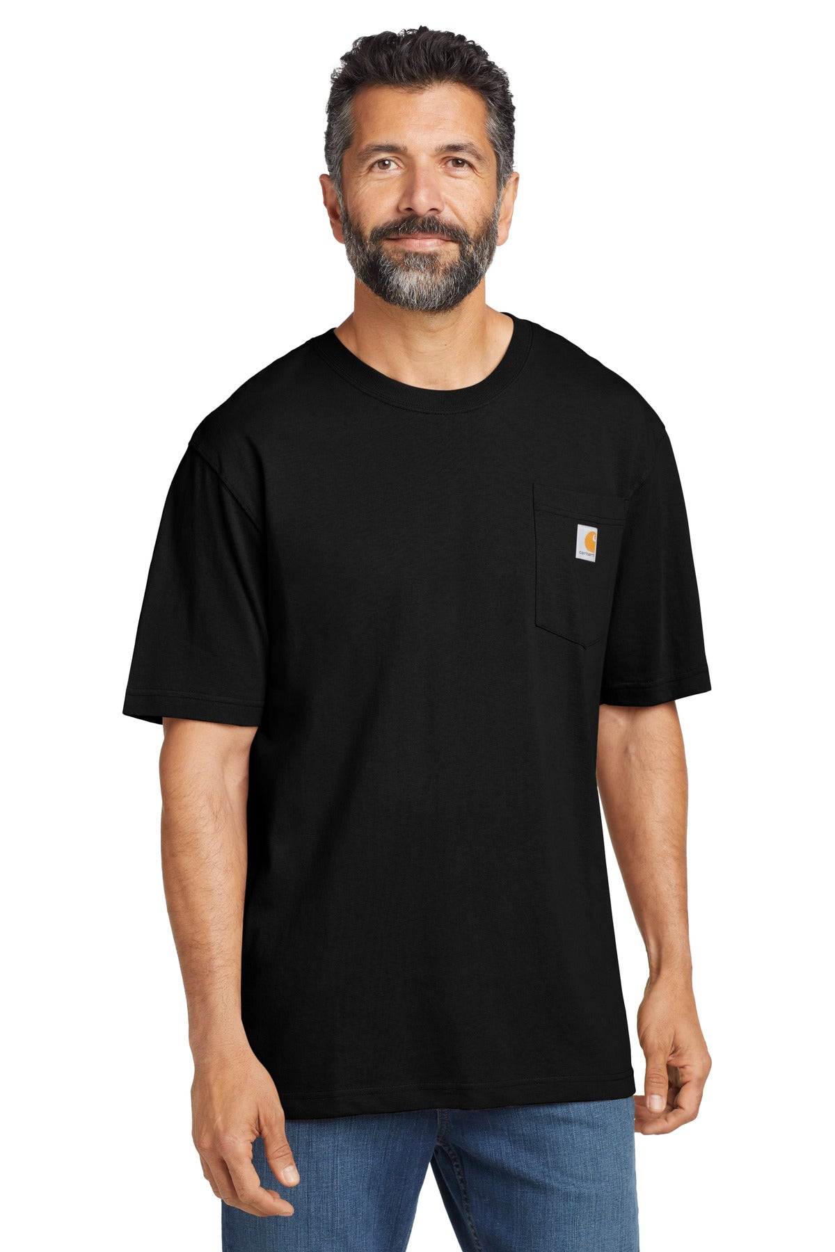 Carhartt Workwear Pocket Short Sleeve T-Shirt CTK87 Black