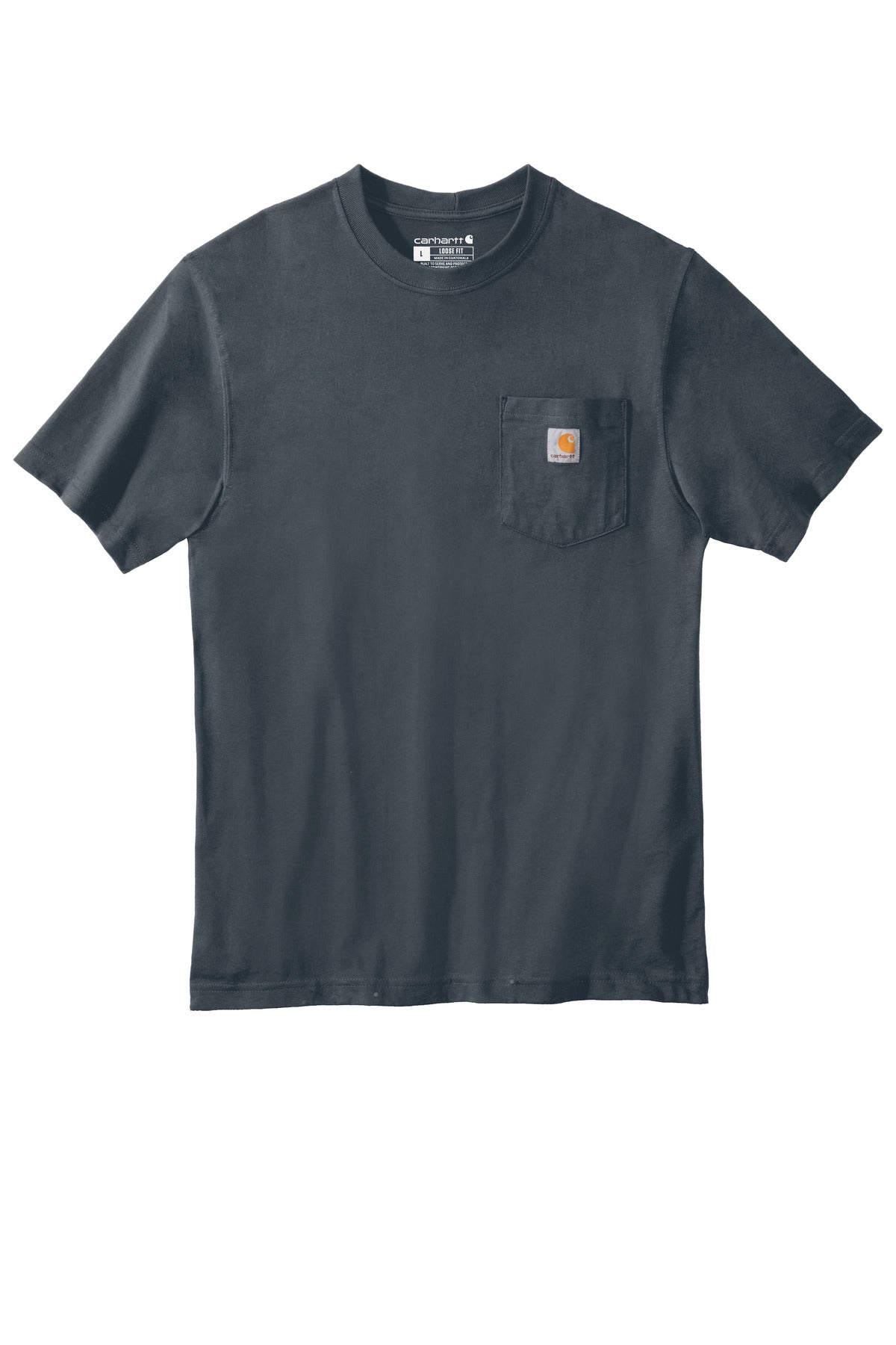 Carhartt Workwear Pocket Short Sleeve T-Shirt CTK87 Bluestone