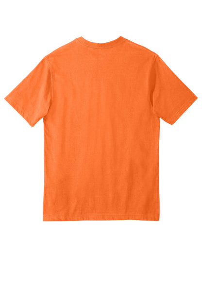 Carhartt Workwear Pocket Short Sleeve T-Shirt CTK87 Brite Orange