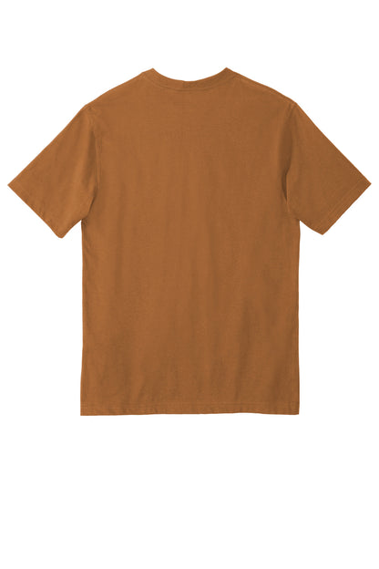 Carhartt  Workwear Pocket Short Sleeve T-Shirt. CTK87 Carhartt Brown
