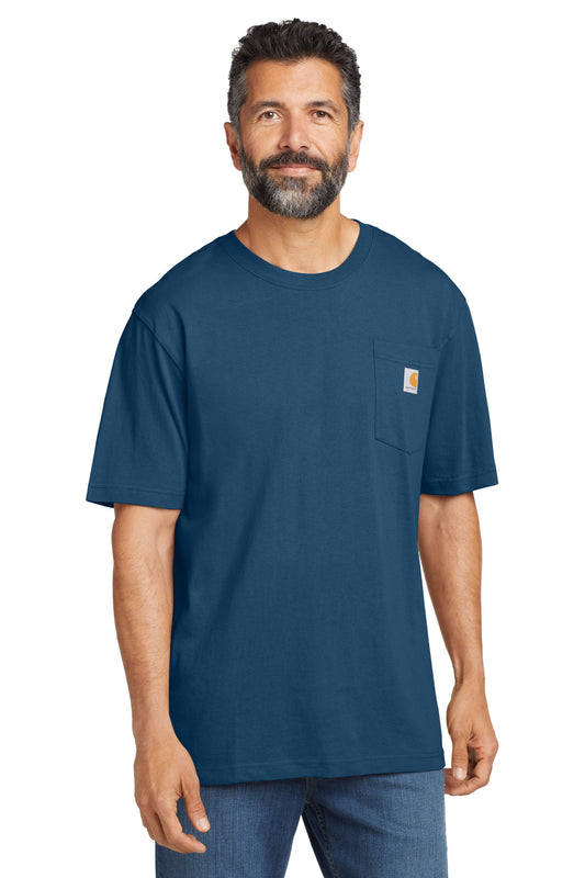 Carhartt  Workwear Pocket Short Sleeve T-Shirt. CTK87 Lakeshore