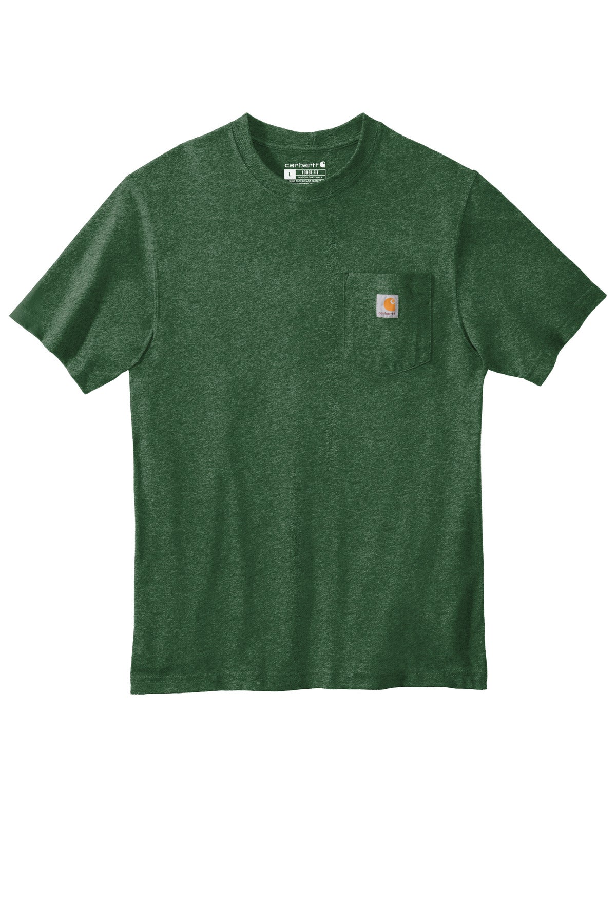 Carhartt  Workwear Pocket Short Sleeve T-Shirt. CTK87 North Woods Heather