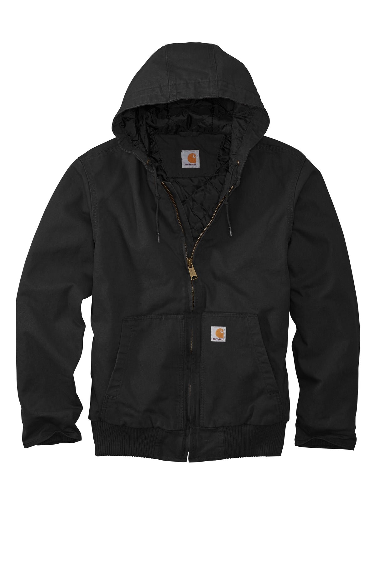 Carhartt Tall Washed Duck Active Jac. CTT104050 Black Tall
