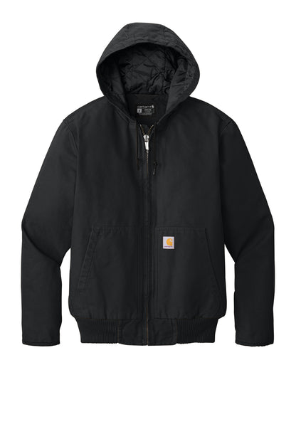 Carhartt Tall Washed Duck Active Jac CTT104050 Black