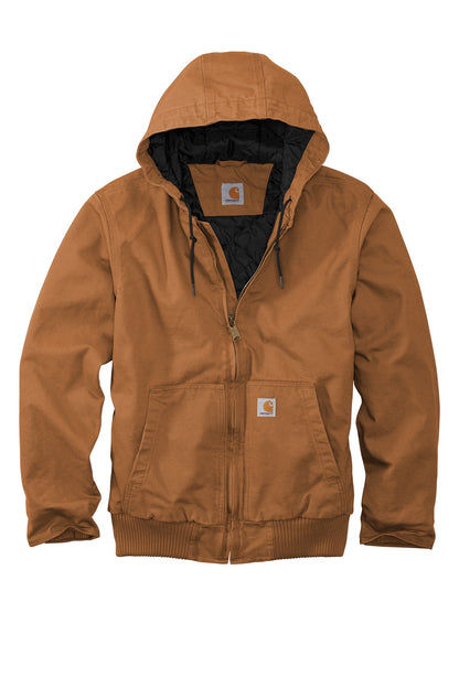 Carhartt Tall Washed Duck Active Jac. CTT104050 Carhartt Brown Tall