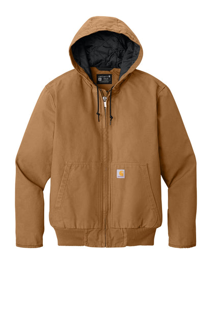 Carhartt Tall Washed Duck Active Jac. CTT104050 Black Tall image 3