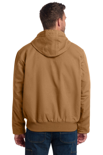 Carhartt Tall Washed Duck Active Jac CTT104050 Carhartt Brown
