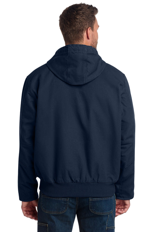 Carhartt Tall Washed Duck Active Jac CTT104050 Navy