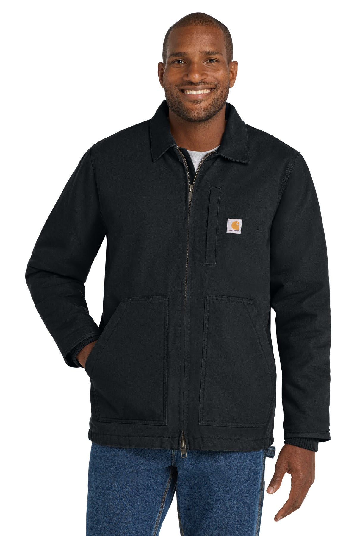 Carhartt Tall Sherpa-Lined Coat CTT104293 Black