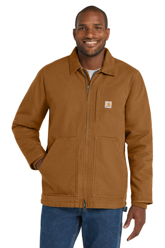 Carhartt Tall Sherpa-Lined Coat CTT104293 Carhartt Brown Tall