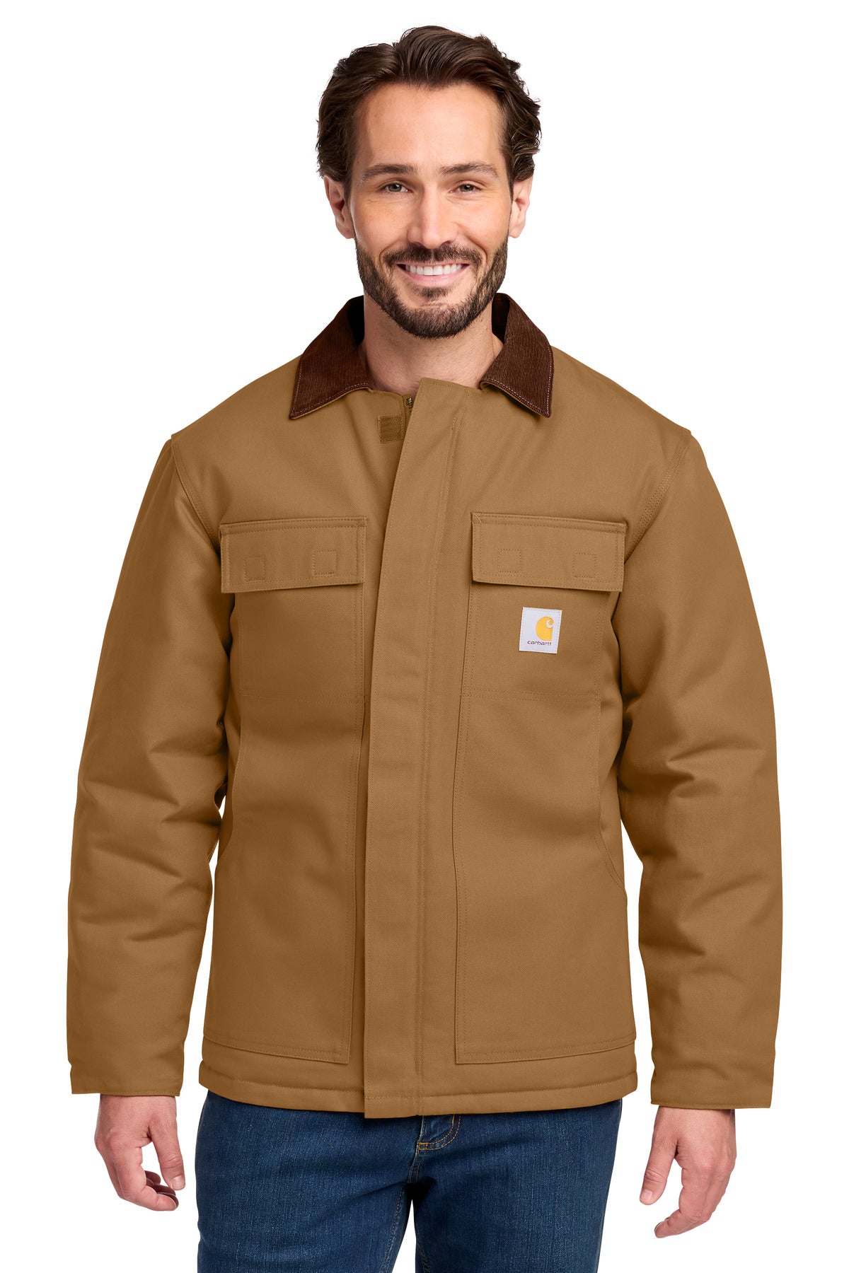 Carhartt  Tall Duck Traditional Coat. CTT106674 Black Tall image 1