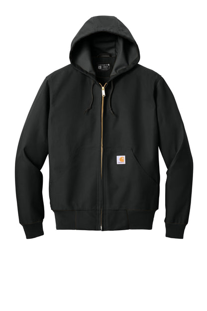 Carhartt Tall Thermal-Lined Duck Active Jac CTT106678 Black