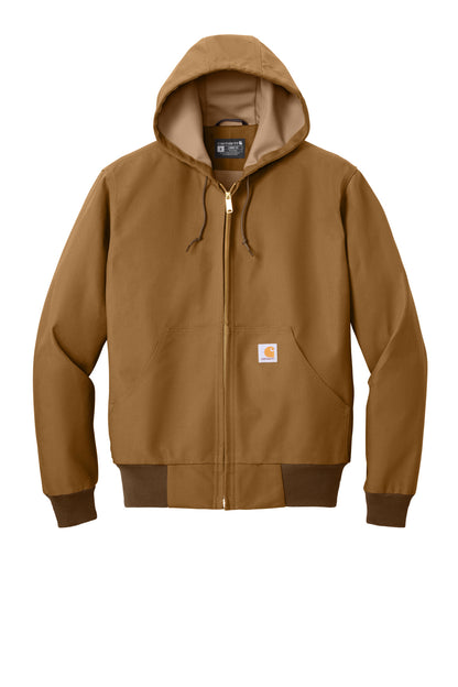 Carhartt  Tall Thermal-Lined Duck Active Jac. CTT106678 Carhartt Brown Tall