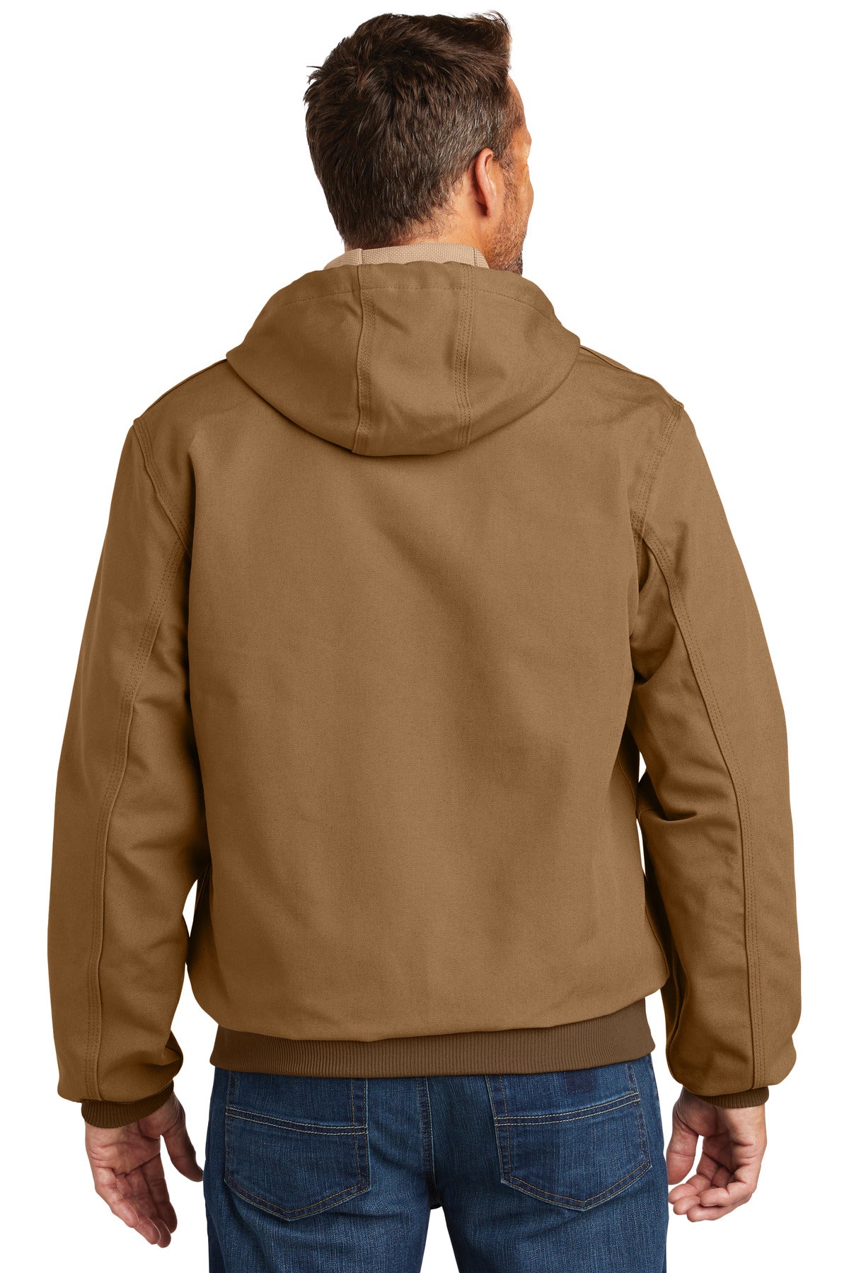 Carhartt  Tall Thermal-Lined Duck Active Jac. CTT106678 Carhartt Brown Tall