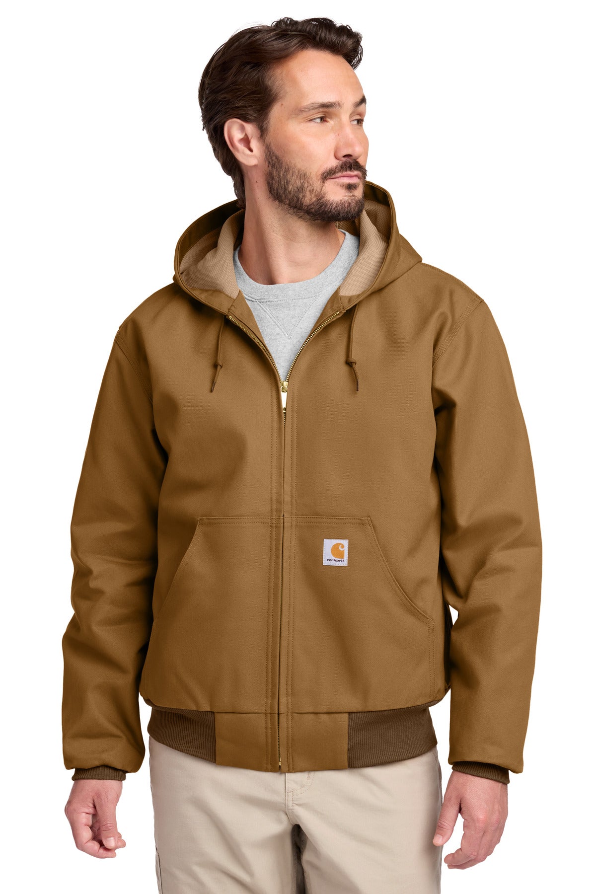 Carhartt  Tall Thermal-Lined Duck Active Jac. CTT106678 Black Tall image 1