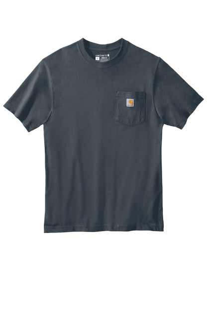 Carhartt Tall Workwear Pocket Short Sleeve T-Shirt CTTK87 Bluestone