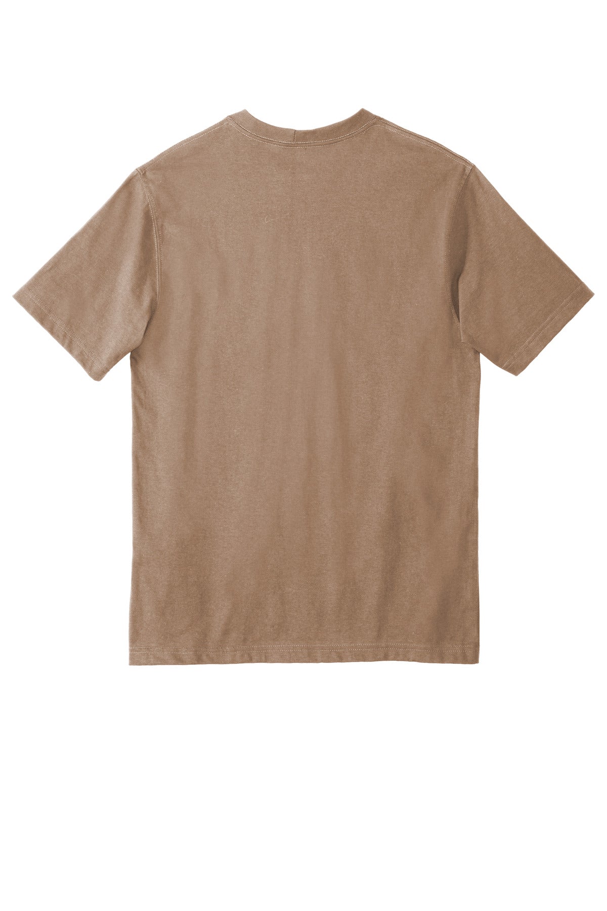 Carhartt  Tall Workwear Pocket Short Sleeve T-Shirt. CTTK87 Desert Tall