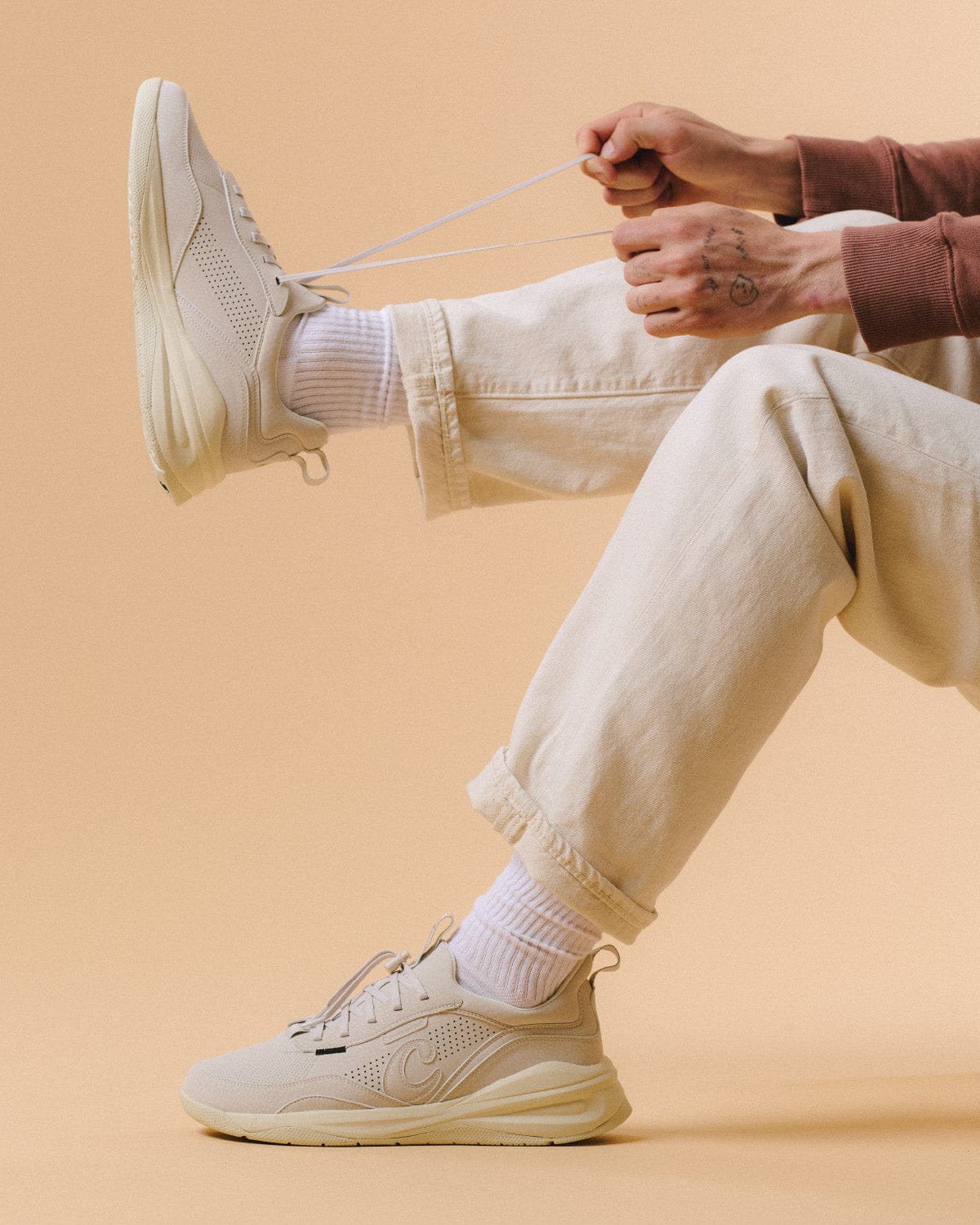 Men's Strada Shoes Moonbeam / Ivory