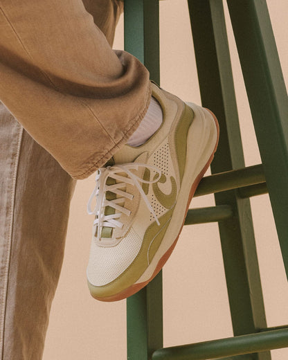 Men's Strada Shoes Antique White / Sage / Gum