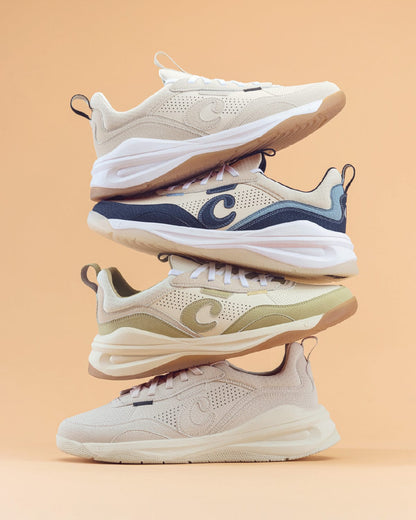Men's Strada Shoes Sand / Navy / White