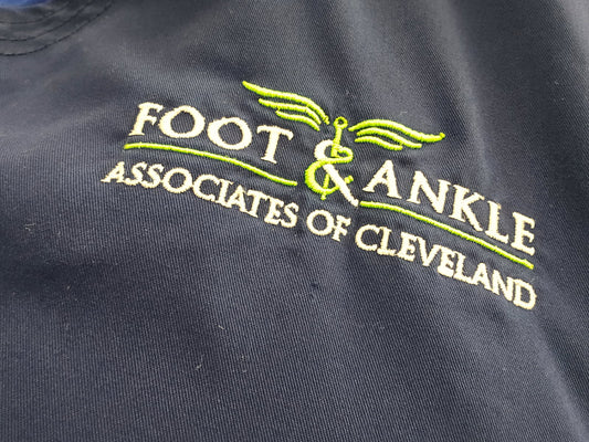 Logo Embroidery - Foot & Ankle Associates of Cleveland