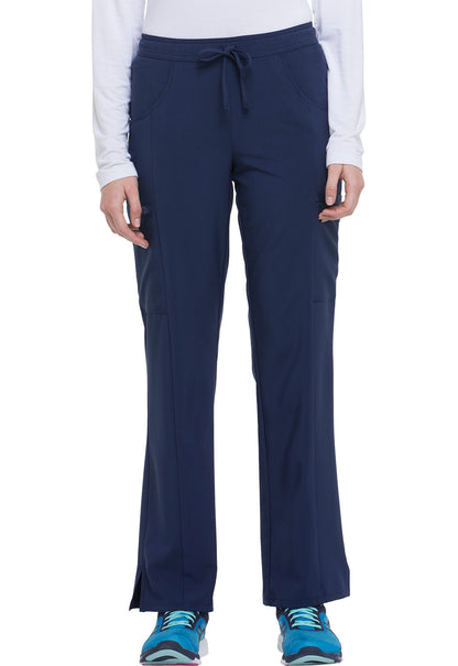 EDS Essentials DK010 Mid Rise Straight Leg Drawstring Pants Navy