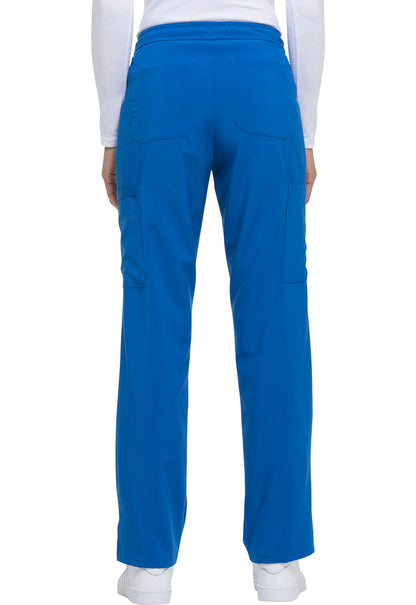 EDS Essentials DK010 Mid Rise Straight Leg Drawstring Pants Royal Model Image Back | Dickies