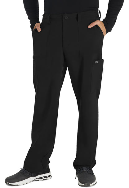 EDS Essentials DK015 Men's Natural Rise Drawstring Pants Black Model Image Front | Dickies