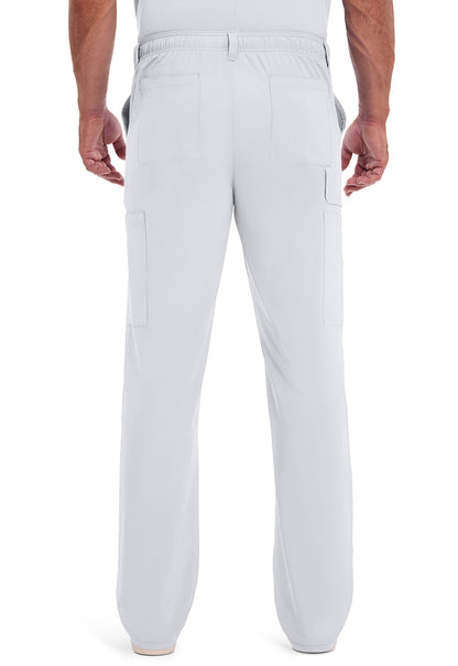 EDS Essentials DK015 Men's Natural Rise Drawstring Scrub Pants image 5