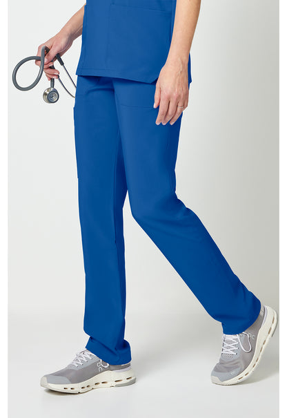 EDS Essentials DK019 Unisex Unisex Natural Rise Tapered Leg Scrub Pants Royal